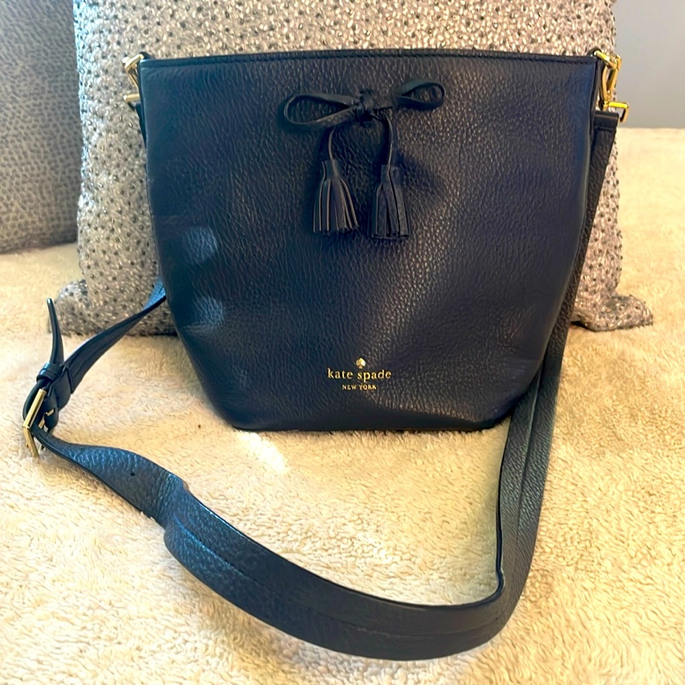 Kate Spade Navy Bucket Bag
